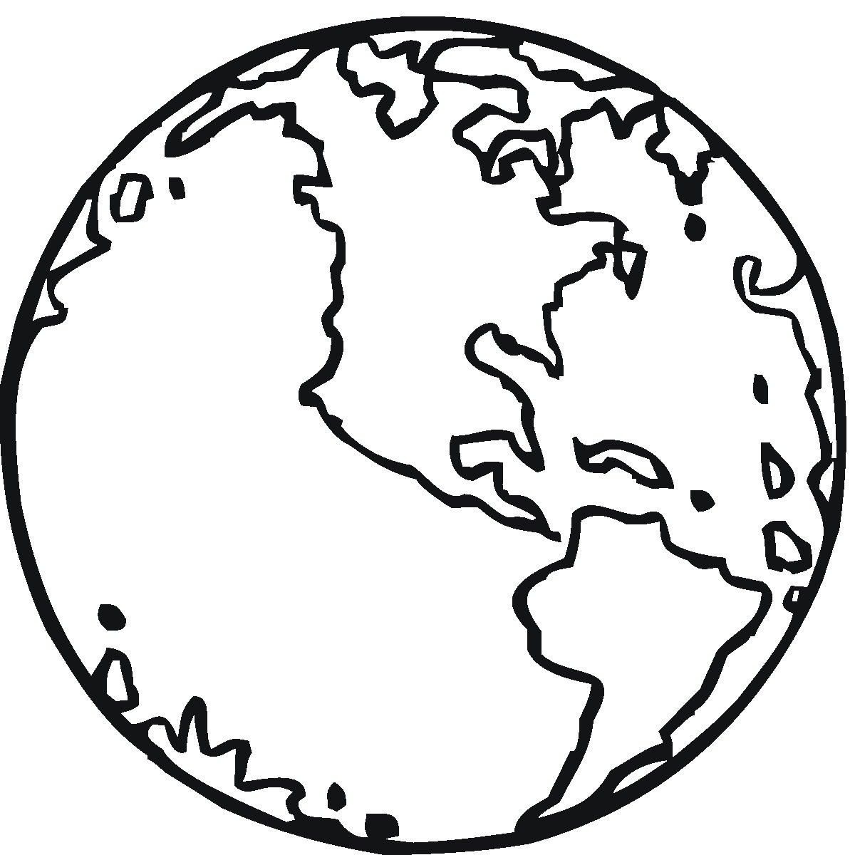 Free Printable Earth Coloring Pages For Kids | Stuff | Earth - Earth Coloring Pages Free Printable