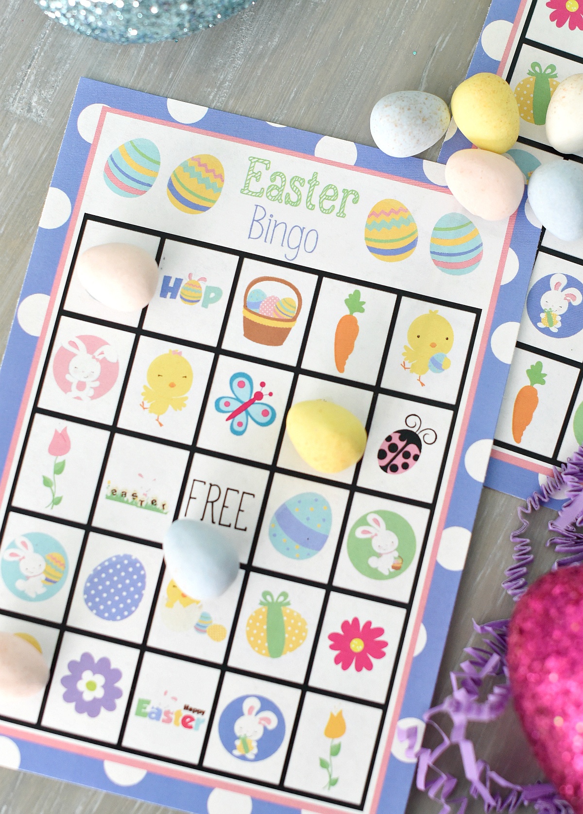 Free Printable Easter Bingo Game – Fun-Squared - Free Printable Religious Easter Bingo Cards