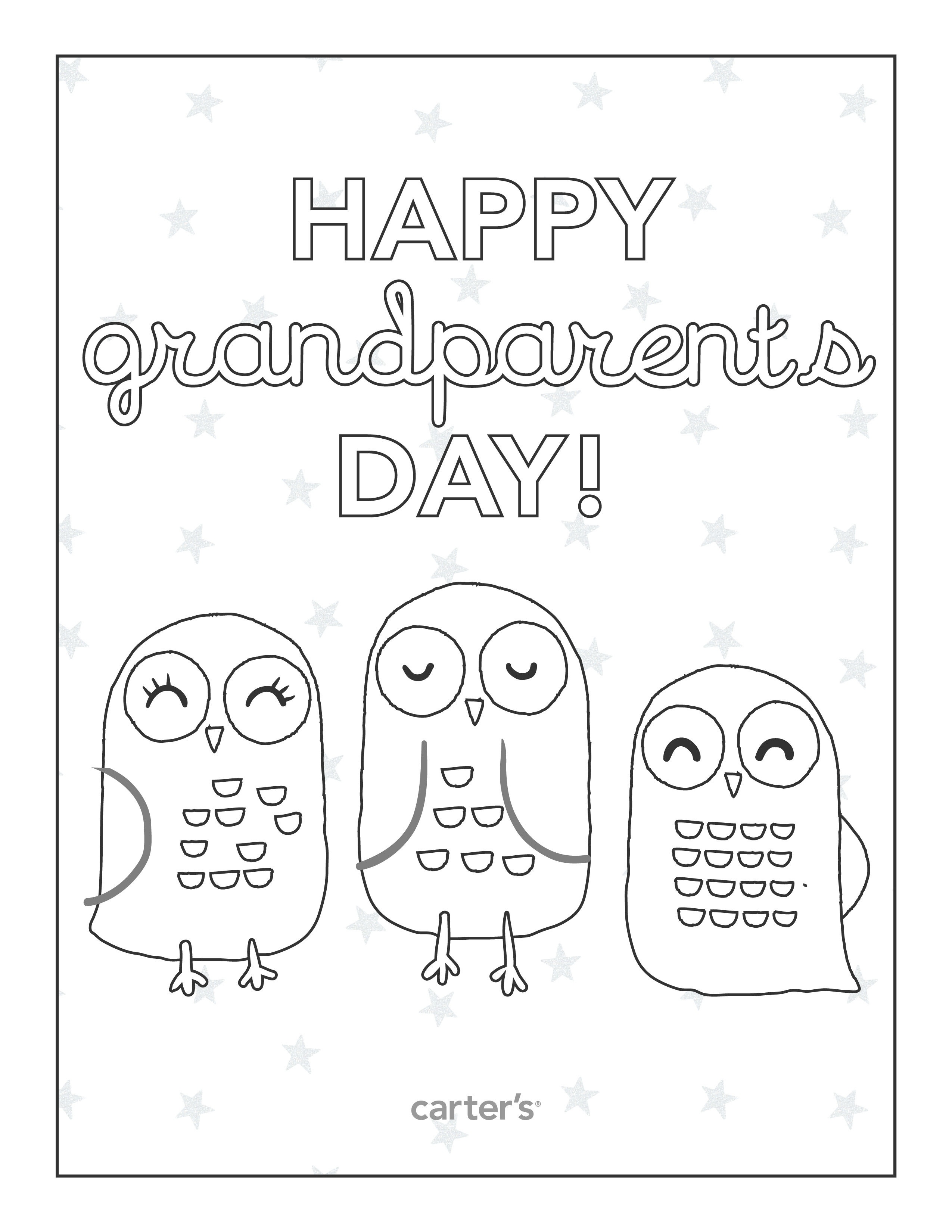 Grandparents Day Cards Printable Free Free Printable