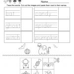 Free Printable Halloween Activity Worksheet For Kindergarten   Free Printable Kid Activities Worksheets