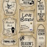 Free Printable Halloween Apothecary Labels: 16 Designs Plus Blanks!   Free Printable Potion Labels