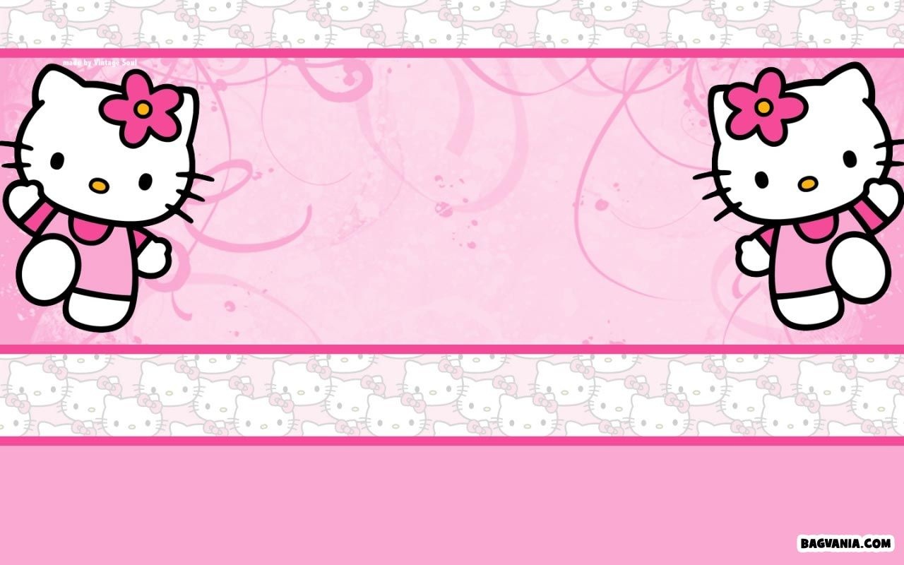 Free Printable Hello Kitty Birthday Invitations – Bagvania Free - Hello Kitty Name Tags Printable Free