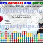 Free Printable: Lego Party Invitation – Lola's Diy Party Tips   Transformers Party Invitations Free Printable