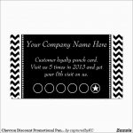 Free Printable Loyalty Card Template New Punch Card Template | Best   Free Printable Loyalty Card Template