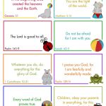 Free Printable Lunchbox Bible Verse Cards | Printables | Bible   Free Printable Bible Verses For Children