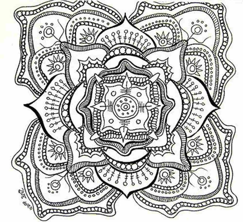 Free Printable Mandala Coloring Pages For Adults | Adult Coloring - Free Printable Mandalas Pdf