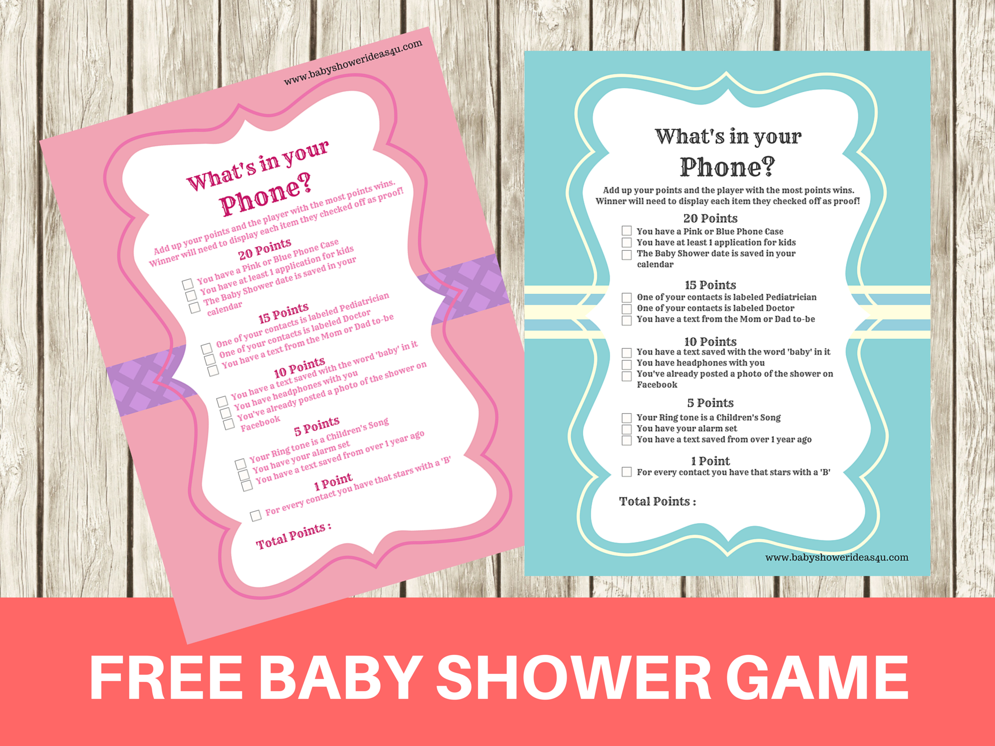 Free Printable Modern What&amp;#039;s In Your Phone Baby Shower Game - Baby - What&amp;amp;#039;s In Your Phone Baby Shower Game Free Printable