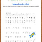 Free Printable Secret Code Word Puzzle For Kids. This Puzzle Has A   Free Printable Puzzles For Kids
