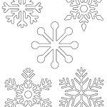Free Printable Snowflake Templates – Large & Small Stencil Patterns   Free Printable Cookie Stencils