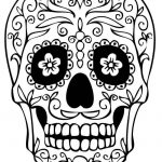 Free Printable Sugar Skull Coloring Pages   Printable Coloring Sheets   Free Printable Sugar Skull Coloring Pages