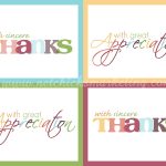 Free Printable "thank You" Cards #thanksgiving #giftofthanks | Oh   Free Printable Thank You Cards
