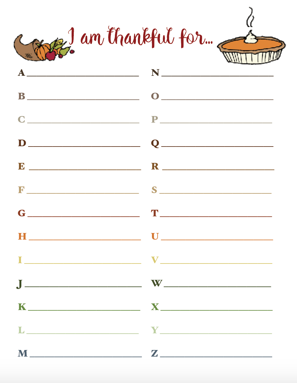 Free Printable &quot;thankful For&quot; Worksheet: 2 Designs - Free Printable Gratitude Worksheets