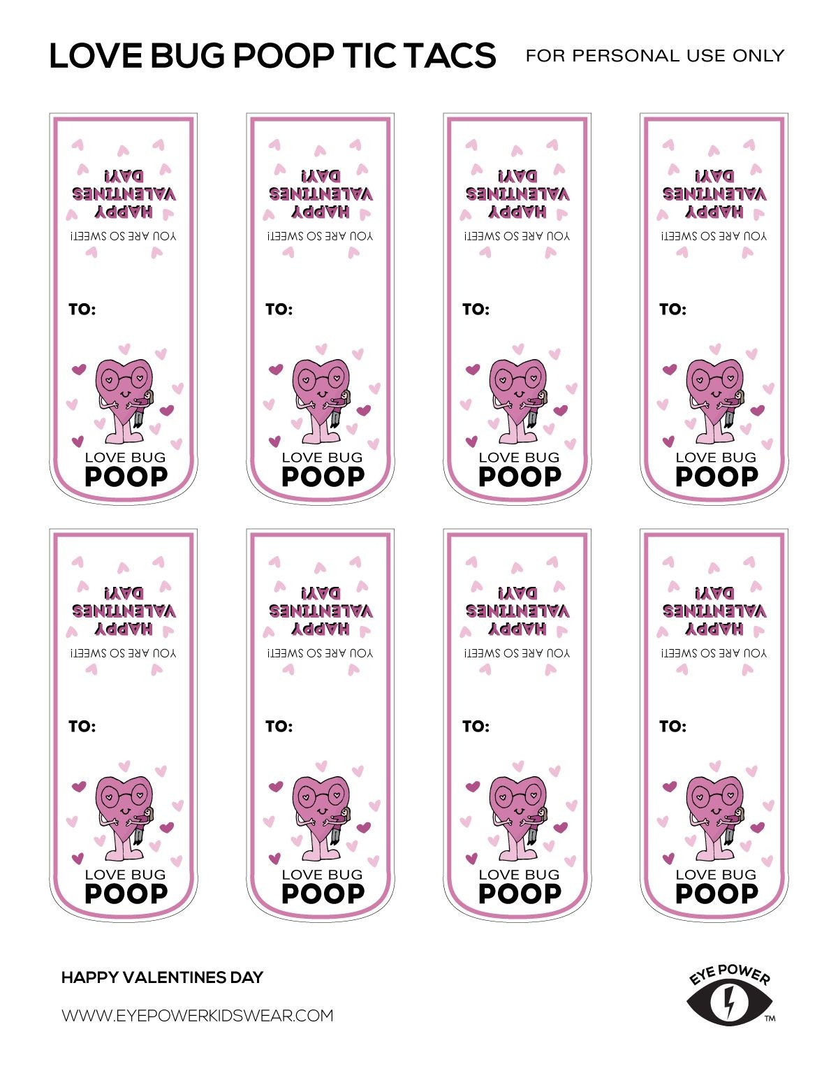 Free Printable Tic Tac Labels - Google Search | Tic Tac | Candy - Free Printable Tic Tac Labels