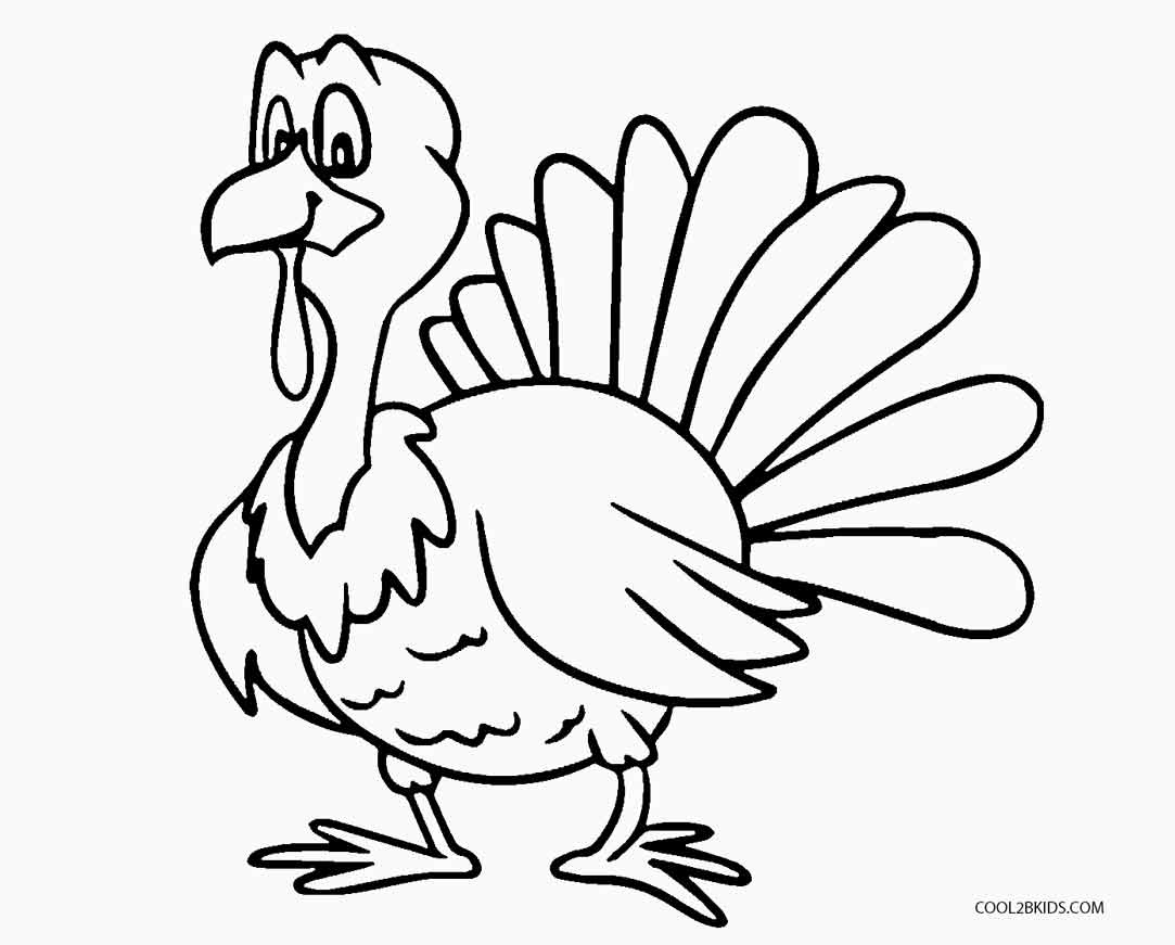 Free Printable Turkey Coloring Pages For Kids | Cool2Bkids - Free Printable Pictures Of Turkeys To Color
