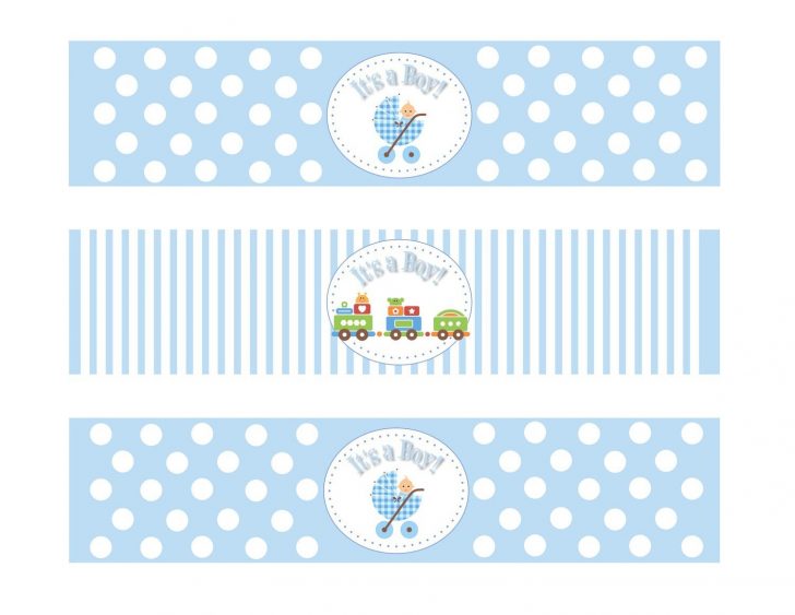 Free Printable Water Bottle Labels For Baby Shower