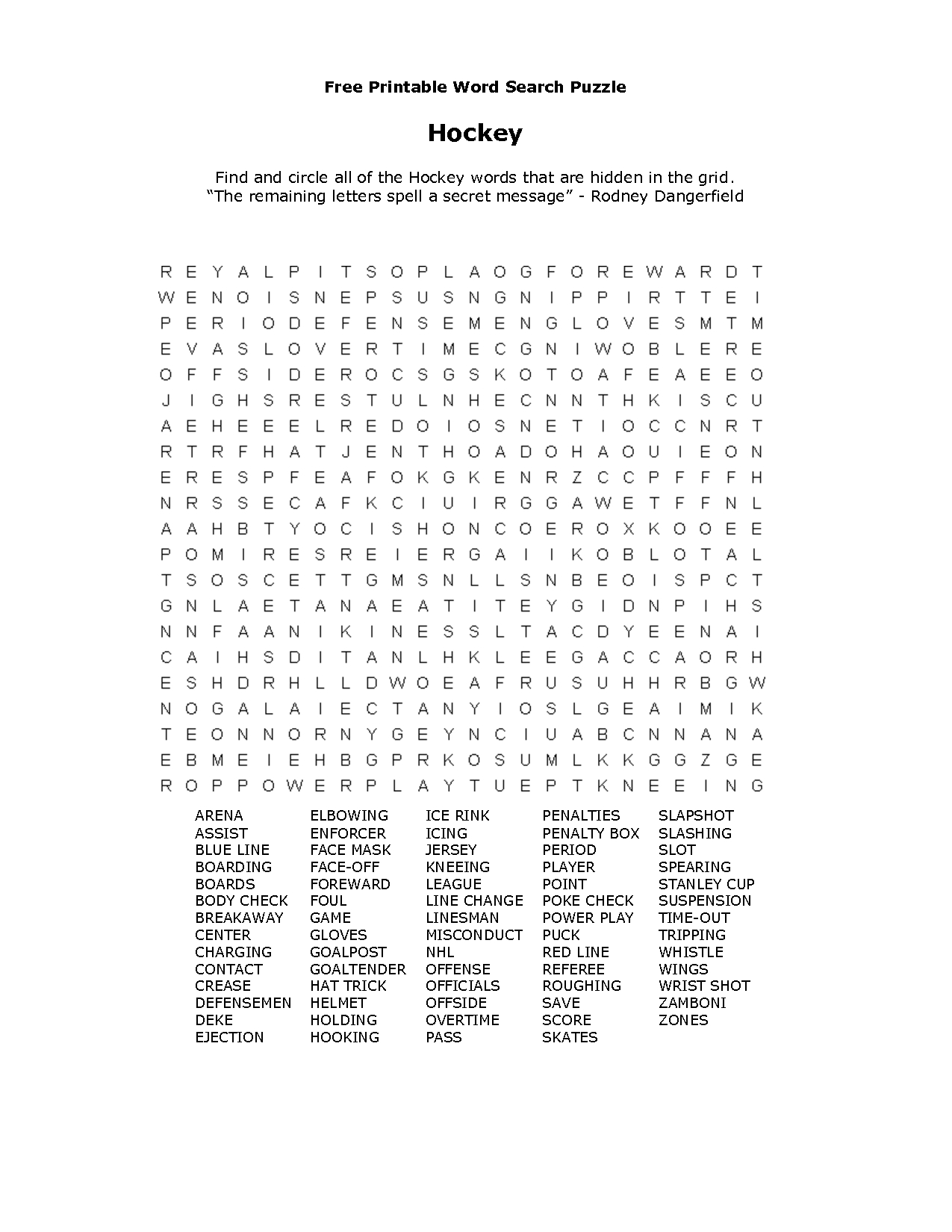 Free Printable Word Search Puzzles Free Printable