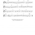 Free Sheet Music Scores: Clarinet Christmas | Christmas Music   Free Printable Christmas Sheet Music For Clarinet