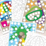 Free Summer Do A Dot Printables   Easy Peasy Learners   Do A Dot Art Pages Free Printable