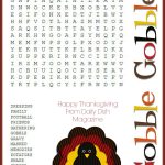 Free Thanksgiving Puzzles ~ Word Search And Maze Printable | Crafty   Thanksgiving Crossword Puzzles Printable Free
