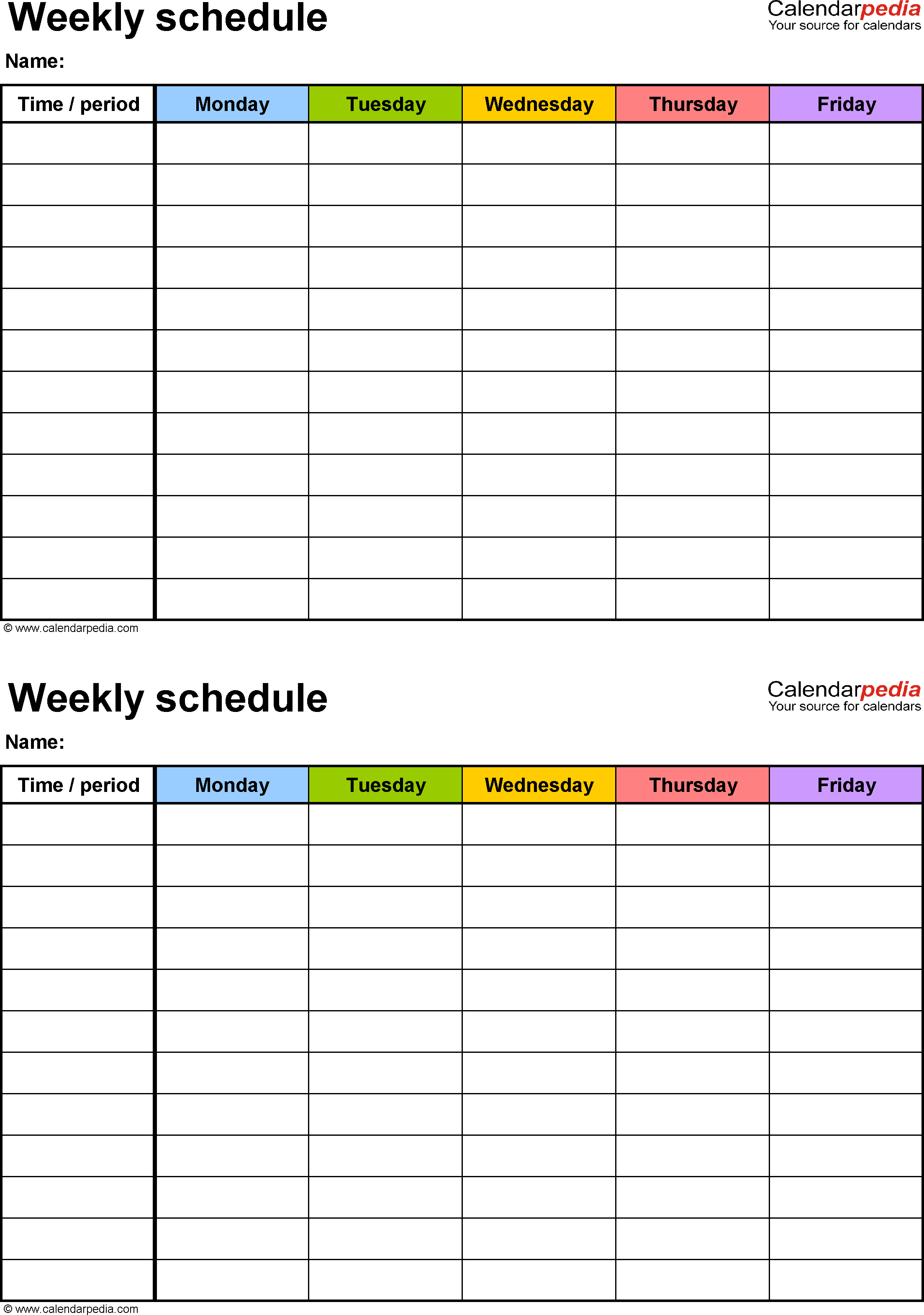 schedule creator for employees