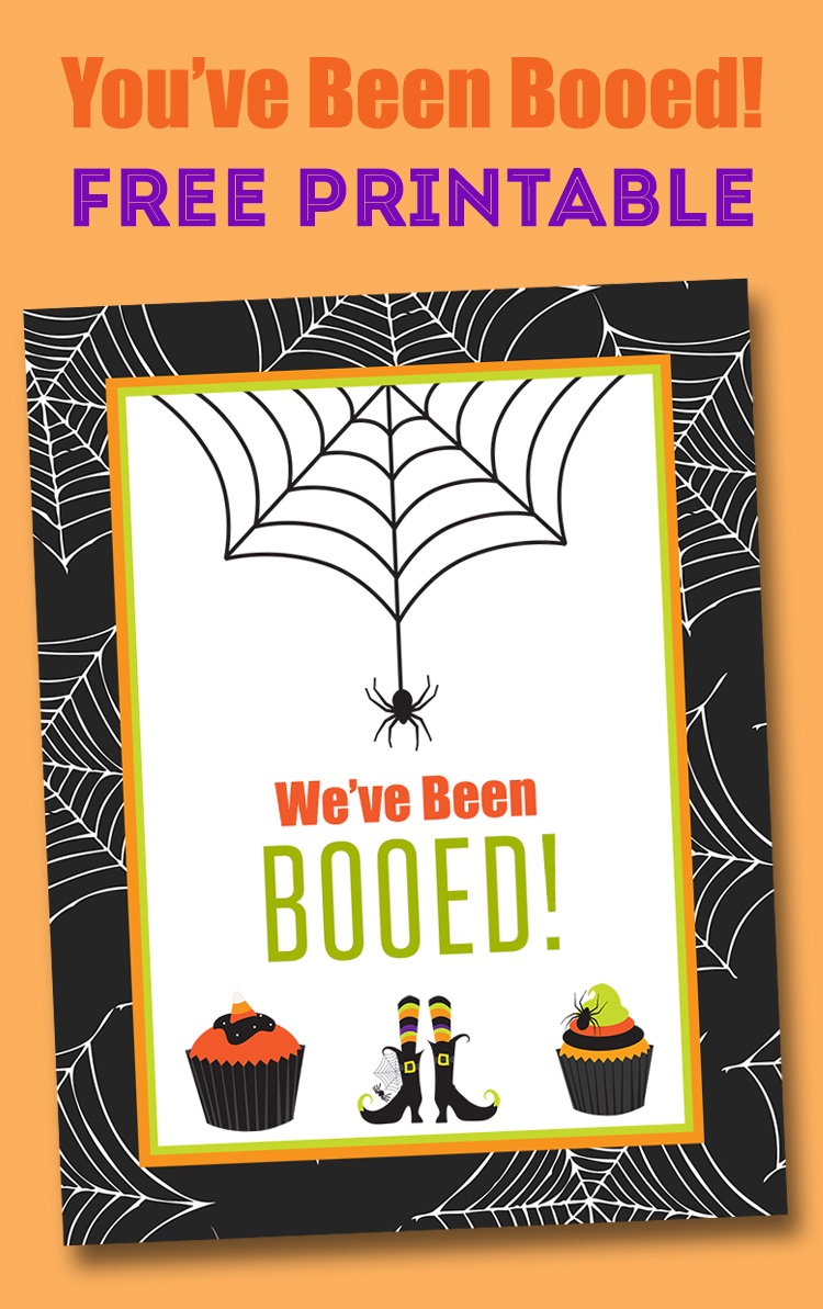 Free You&amp;#039;ve Been Booed Printable - Neighborhood Boo Tradition | Lil - We Ve Been Booed Free Printable