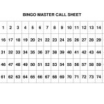 Free+Printable+Bingo+Call+Sheet | Bingo | Bingo Calls, Free   Free Printable Bingo Cards Random Numbers