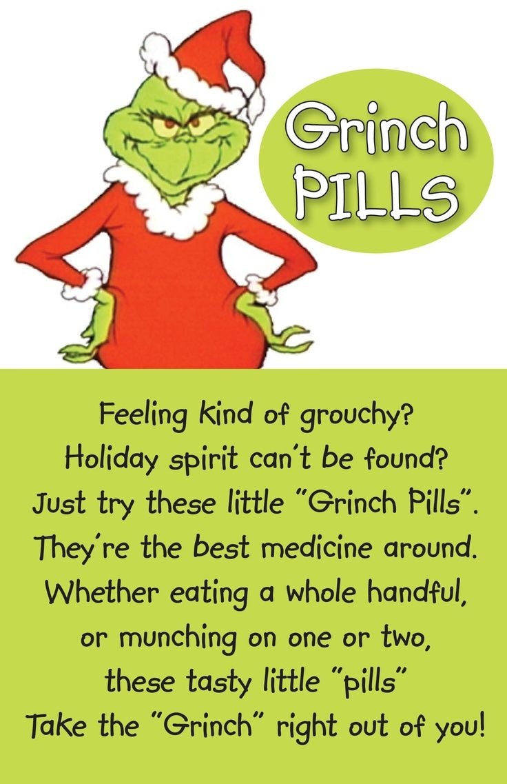 Free+Printable+Grinch+Pills | Crafty Ideas | Grinch Pills, Grinch - Grinch Pills Free Printable