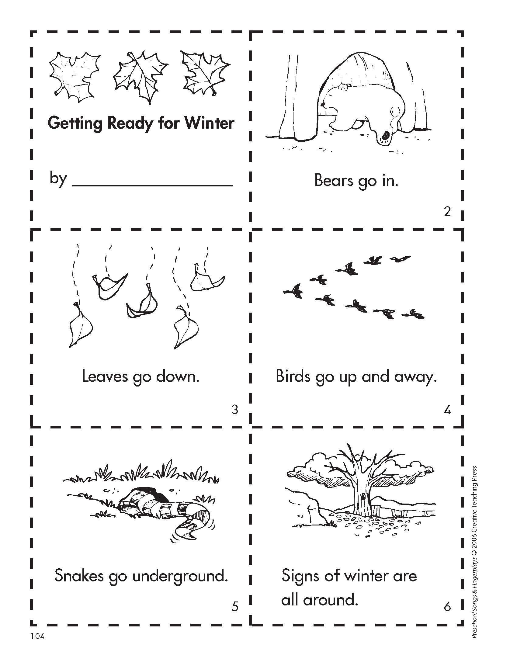 Science Activities For Preschoolers And Toddlers: Hibernation Free
