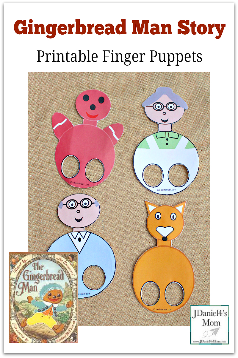 Gingerbread-Man-Finger-Puppets-Pinterest | New Teachers - Free Printable Version Of The Gingerbread Man Story