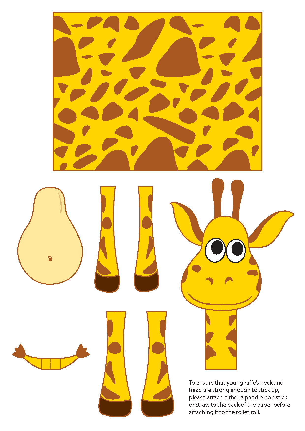  Giraffe Mask Template Printable Free Free Printable