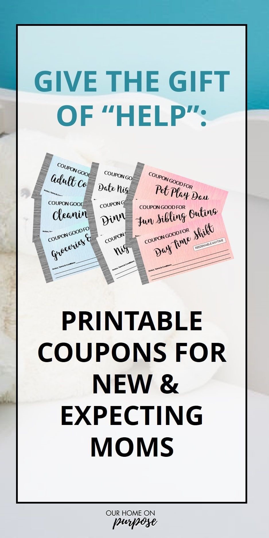 Give The Gift Of Help: Printable Coupons For New &amp;amp; Expecting Moms - Free Printable Coupons For Baby Diapers