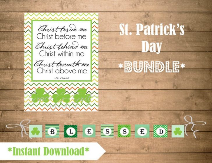 Free Printable St Patrick's Day Banner