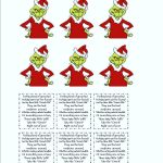 Grinch Tic Tac Labels | 2012 Christmas In A Hotel | Grinch Christmas   Grinch Pills Free Printable