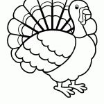 Happy Thanksgiving Turkey Coloring Page | Happy Thanksgiving Turkey   Free Printable Pictures Of Turkeys To Color