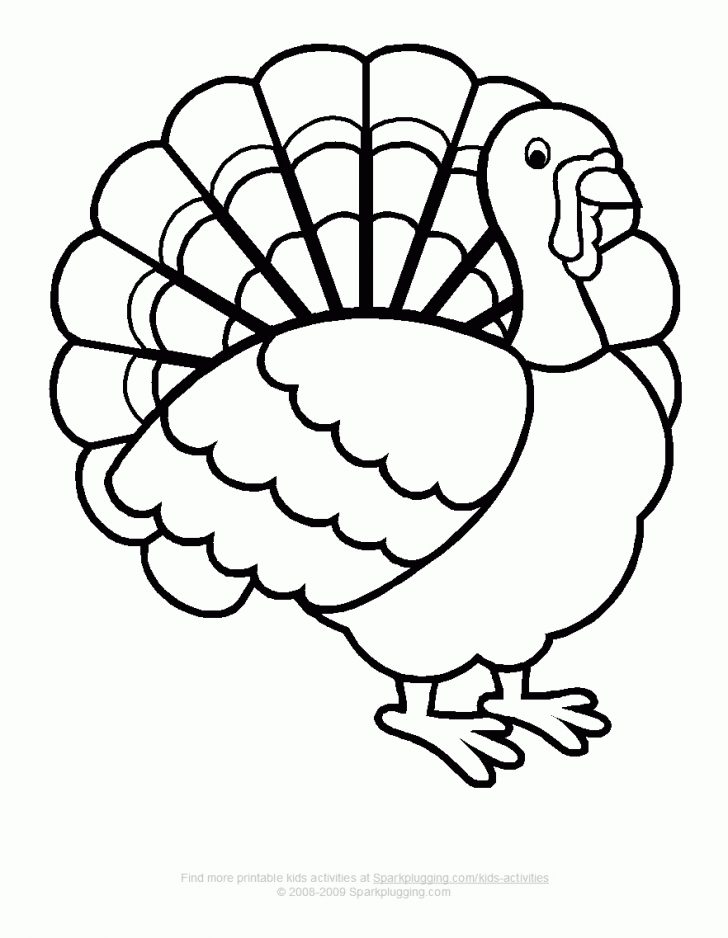 Free Printable Pictures Of Turkeys To Color