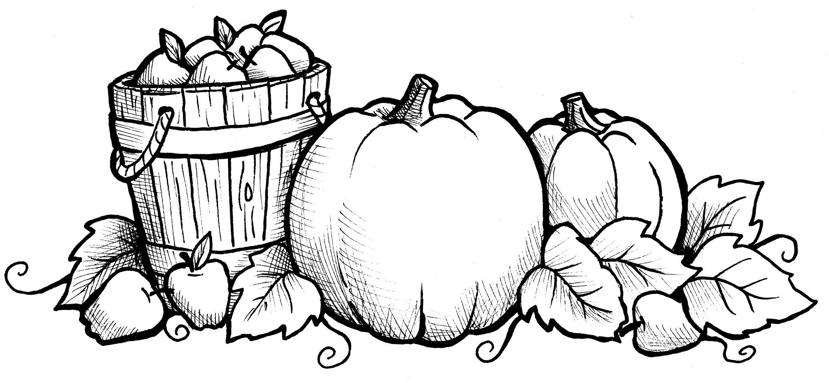 Fall Free Printable Coloring Pages