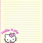 Hello Kitty | Borders,stationary,backgrounds | Hello Kitty Wallpaper   Free Printable Hello Kitty Stationery