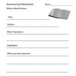 Homeschool English Worksheet   Free Printable Educational Worksheet   Free Homeschool Printable Worksheets