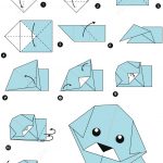 How To Make An Origami Dog Stepstep Instructions | Super   Free Easy Origami Instructions Printable