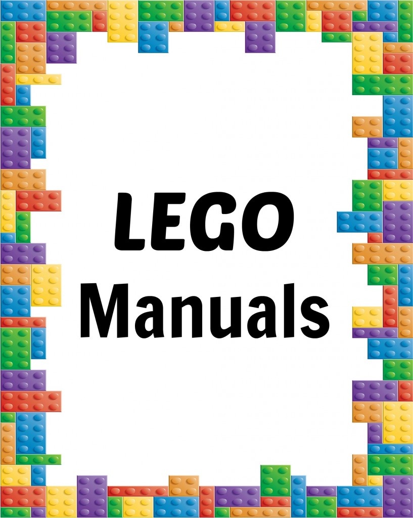 How To Organize Lego Manuals (+ Free Lego Printables!) | Making Lemonade - Free Printable Lego Instructions