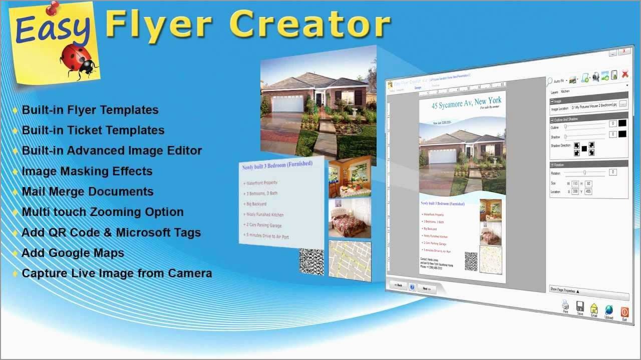 free online custom flyer designer