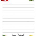 Lined Christmas Paper For Letters | Do Your Kids Write Letters To   Free Printable Christmas Writing Paper With Lines