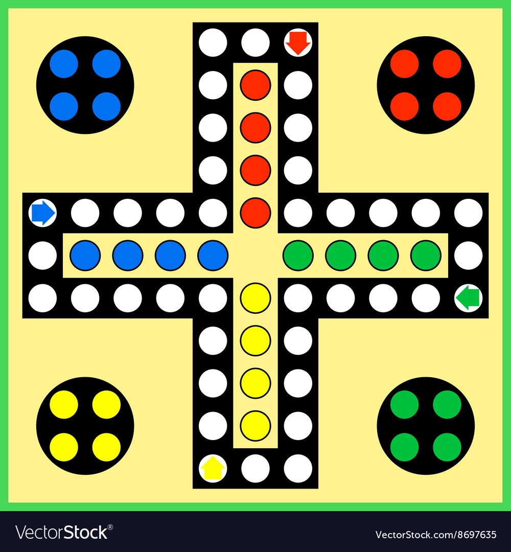 Ludo Board Game Template Free Download