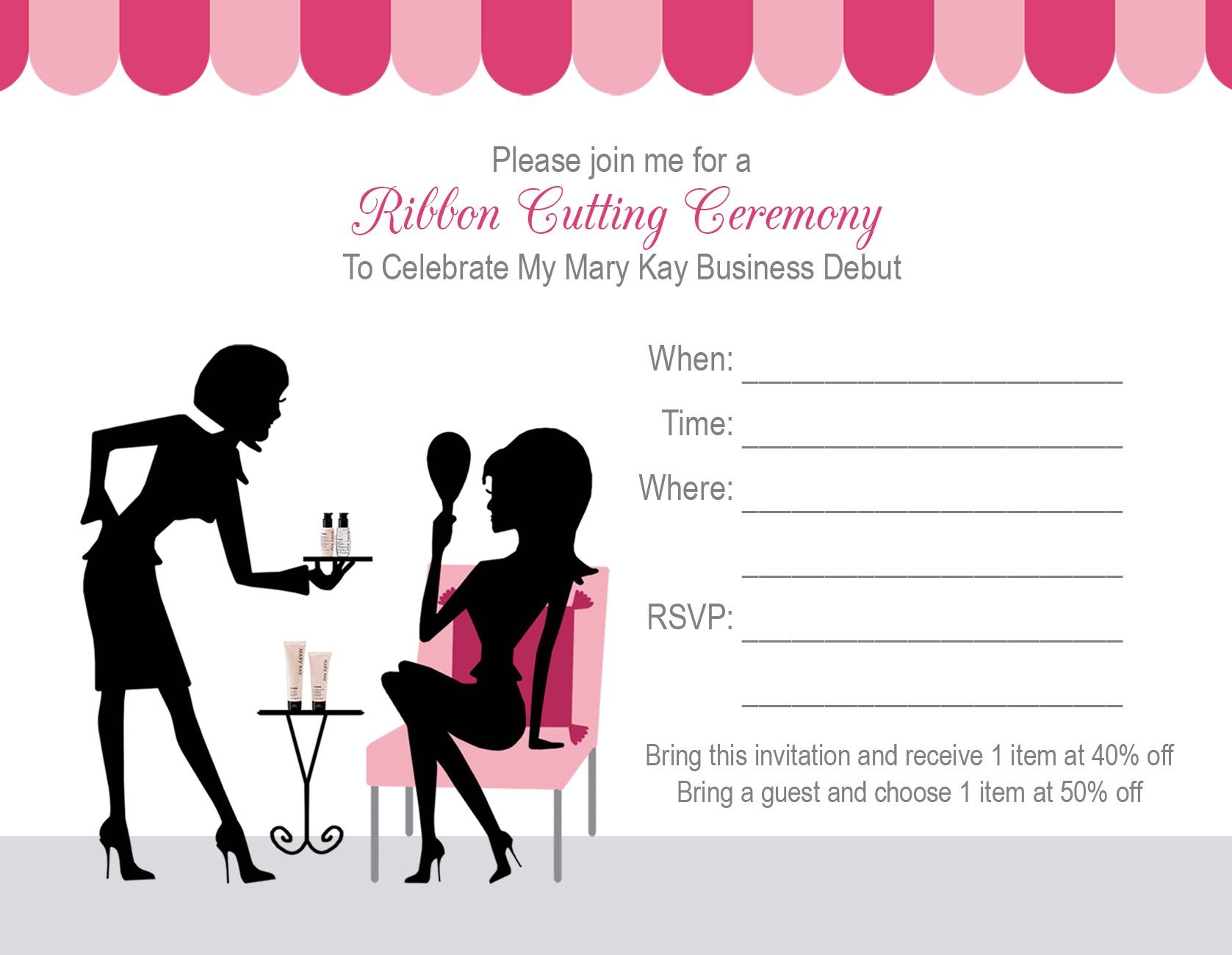 Mary Kay Makeup Party Ideas | Saubhaya Makeup - Mary Kay Invites Printable Free