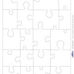 Medium Blank Printable Puzzle Pieces | Printables | Puzzle Pieces   Jigsaw Puzzle Maker Free Printable