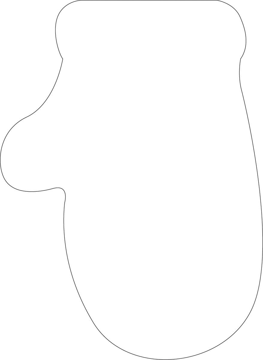 Mitten Template Printable