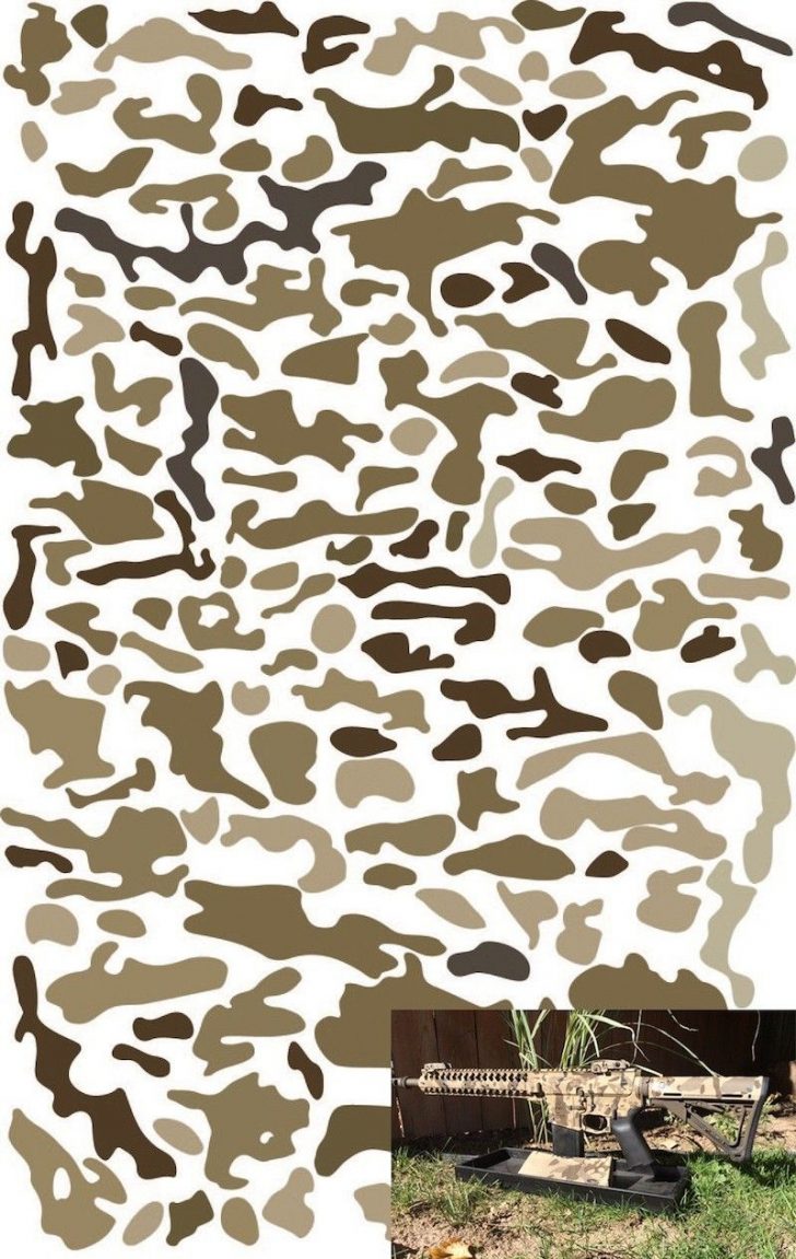 Free Printable Camouflage Stencils