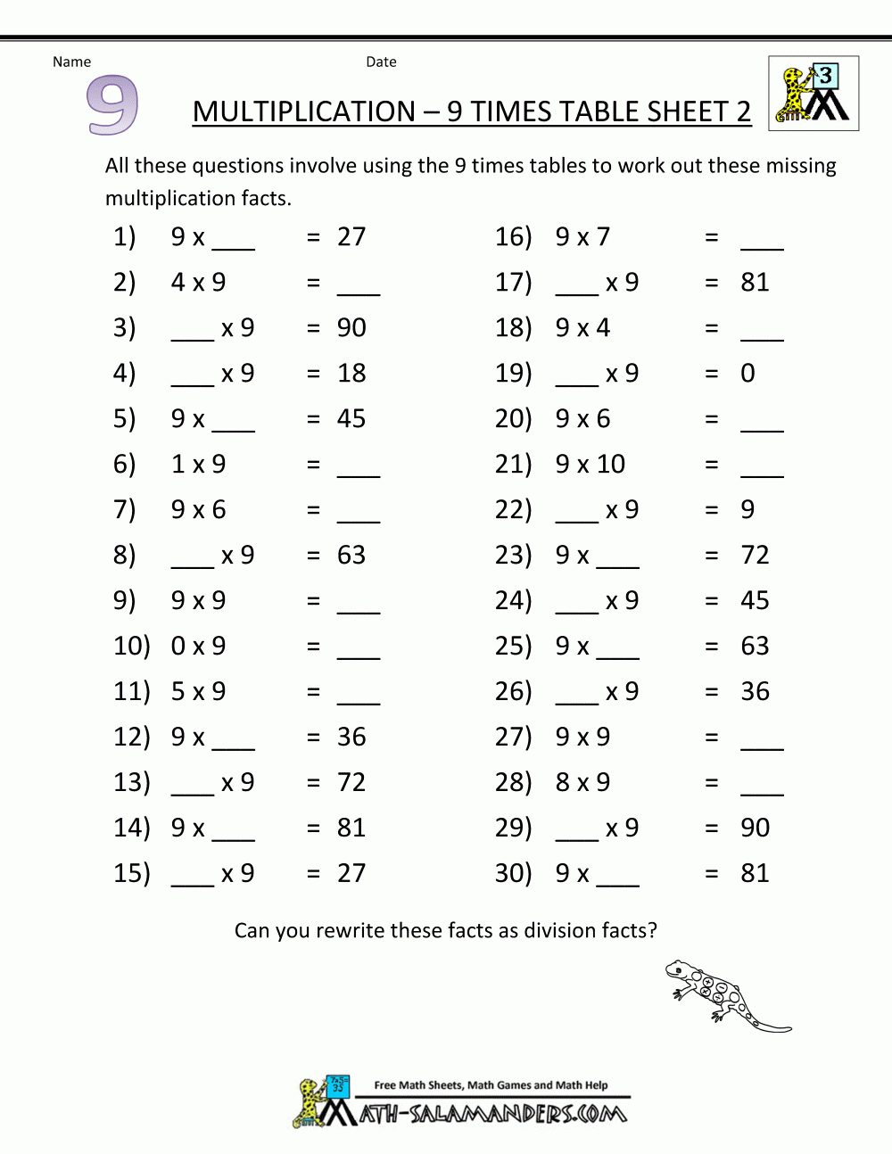 Grade 9 Math Worksheets Printable Free With Answers Free