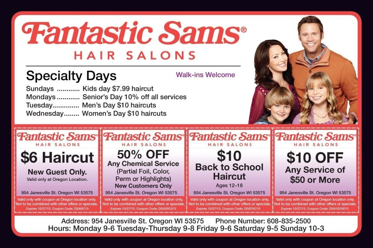 My Fantastic Sams : Escada Margaretha Ley - Free Printable Coupons For Fantastic Sams