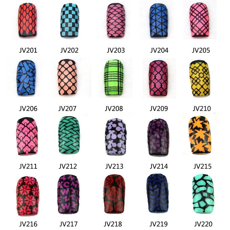 Nail Art Ideas Free Printable Stencils Pictures Of Designs - Proartcat - Free Printable Nail Art Designs